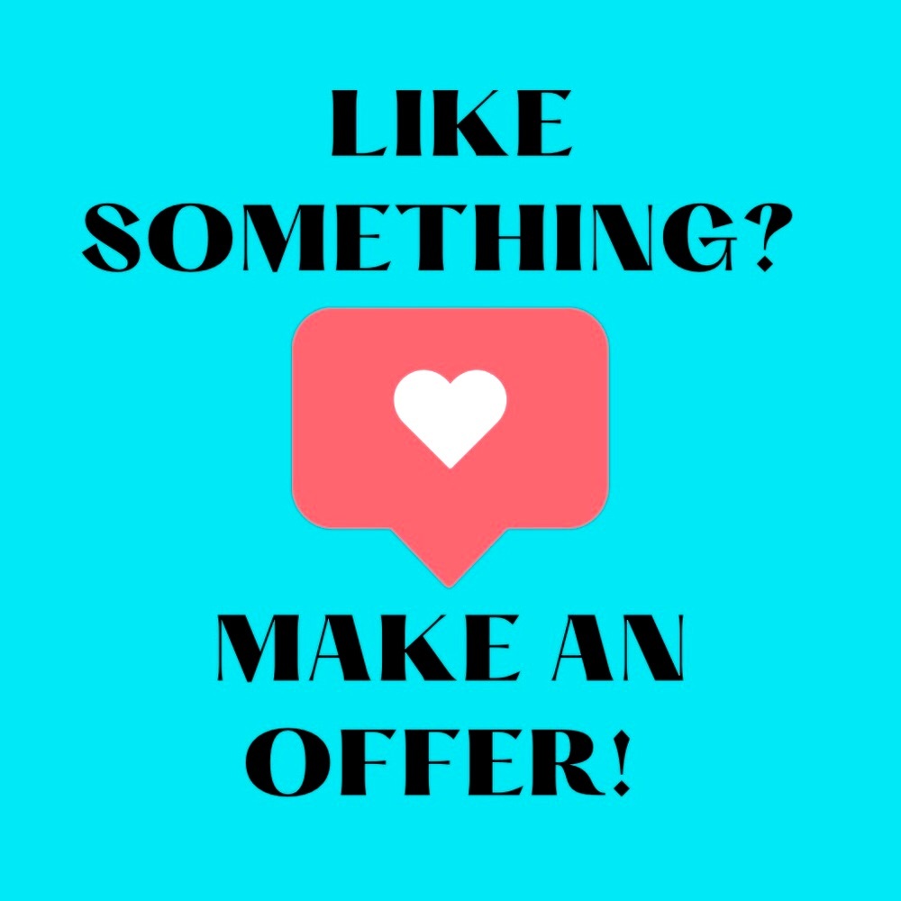 Like something? Send me an offer!